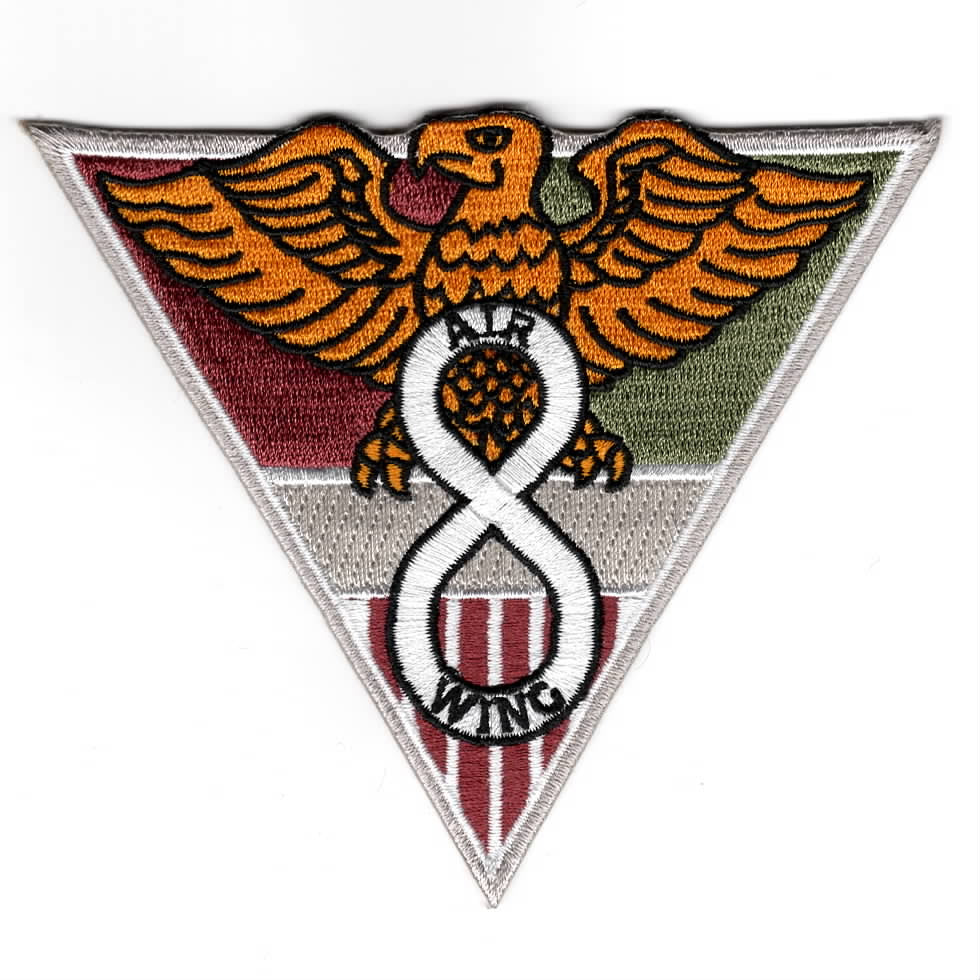 Carrier Air Wing Eight (CVW-8) Patch (Des)