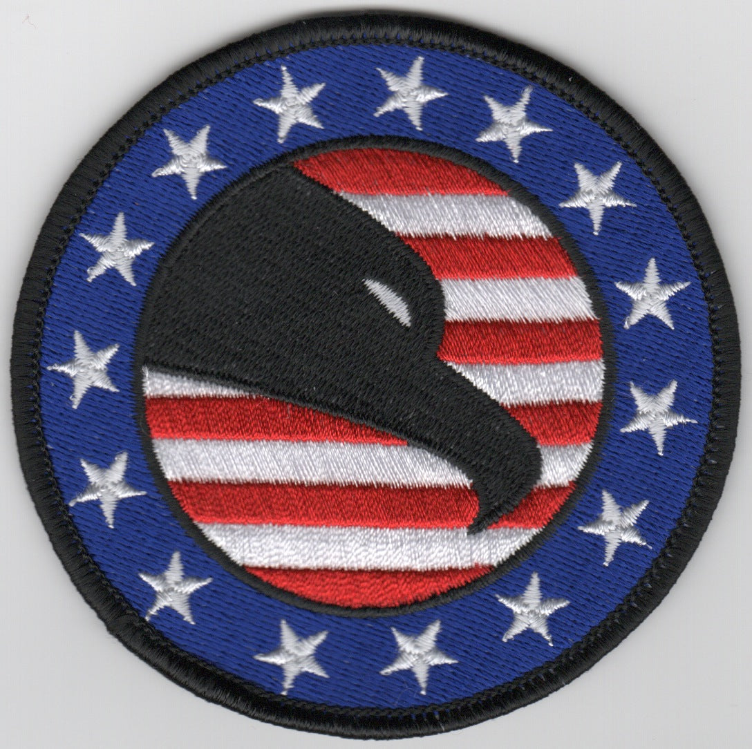 E-2C 50th Anniv (R/W/B/Stars) Patch