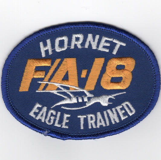 VT-7 F/A-18 EAGLE-Trained Oval (Blue)