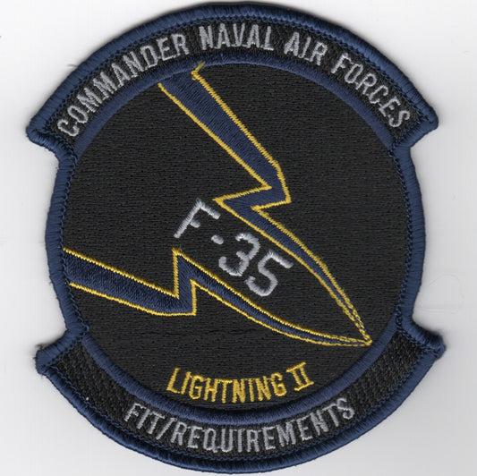 F-35 'FIT/REQ' A/C Patch