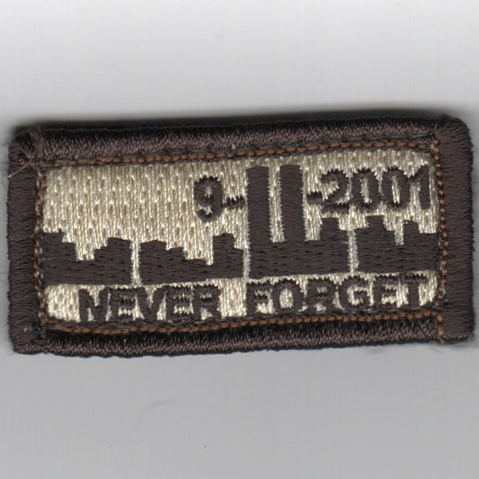 Flight Suit Sleeve - NEVER FORGET (Desert)