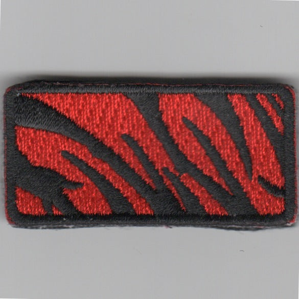 Flight Suit Sleeve - Tigerstripe (Red/Blk)