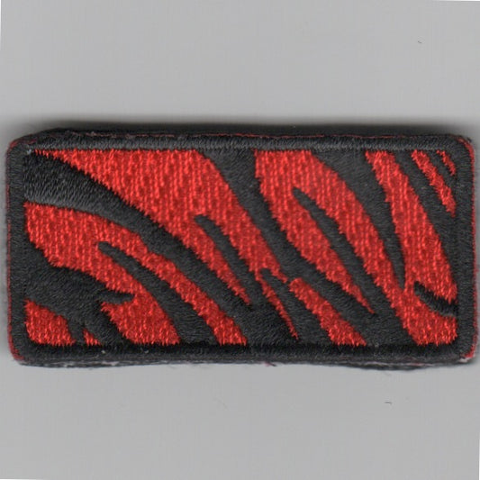 Flight Suit Sleeve - Tigerstripe (Red/Blk)