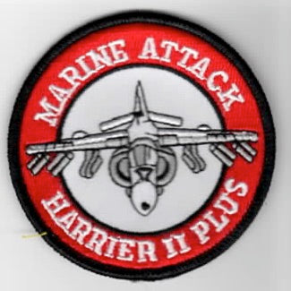 26th MEU/Harrier II+ Patch (Red/Black Border)