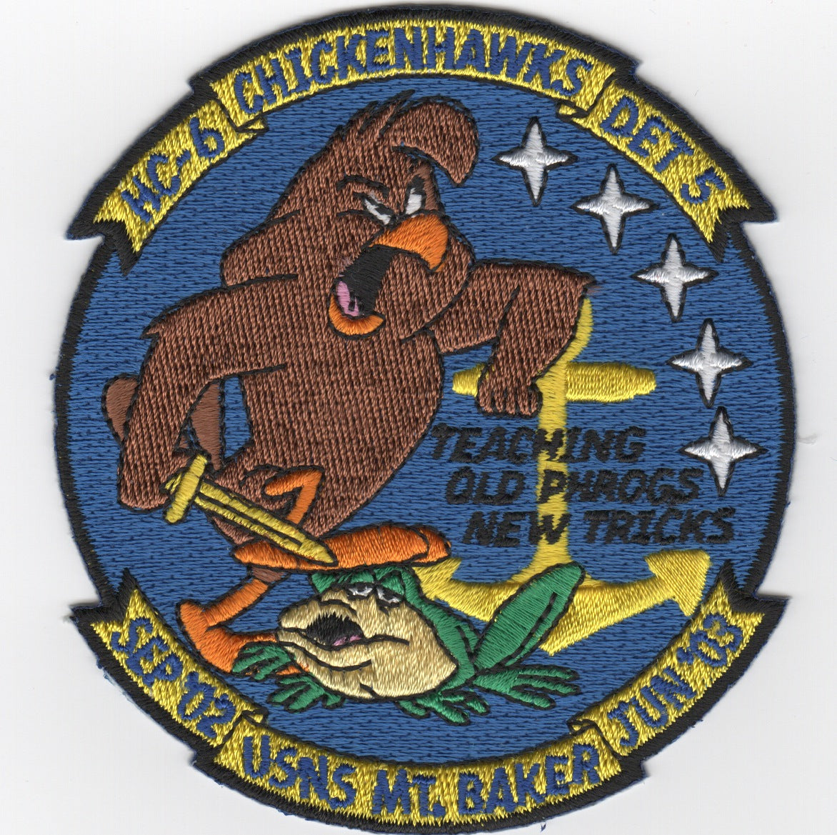HC-6 Det-5 Mt. Baker Patch (Blue)