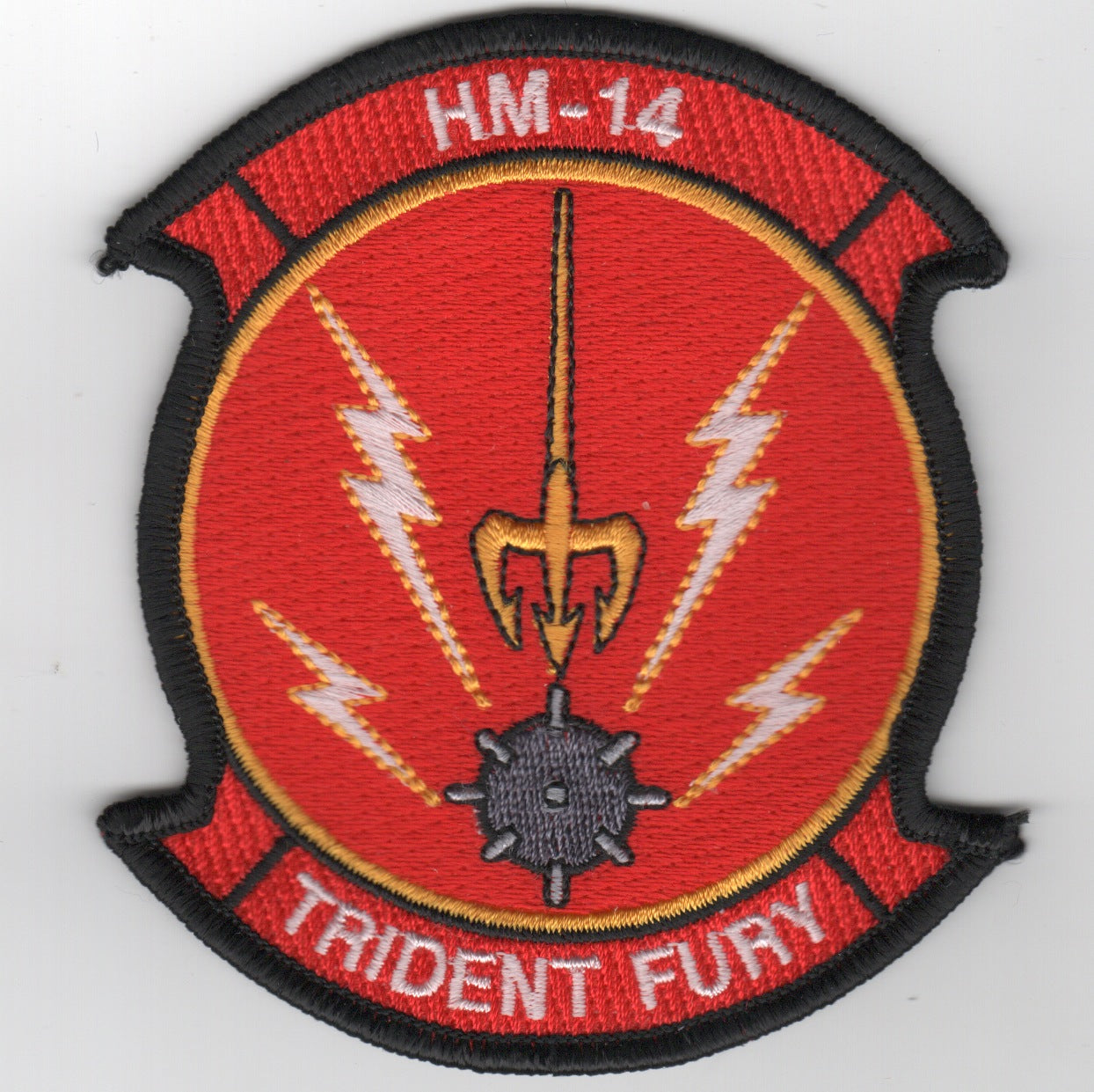 HM-14 "Trident Fury" Patch (Red)