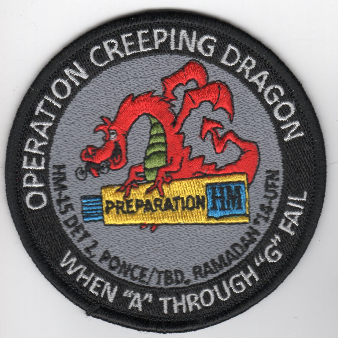 HM-15 Det-2 'Creeping Dragon' Patch