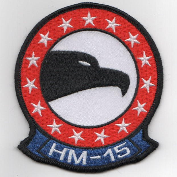 HM-15 Squadron Patch (Large/4.25-in)