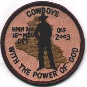 HMH-361 15 MEU Patch (Des)