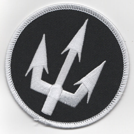HMH-461 'Trident' Patch (Black/White Trident)