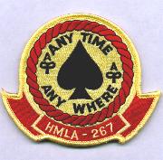 HMLA-267 Squadron Patch (Medium)