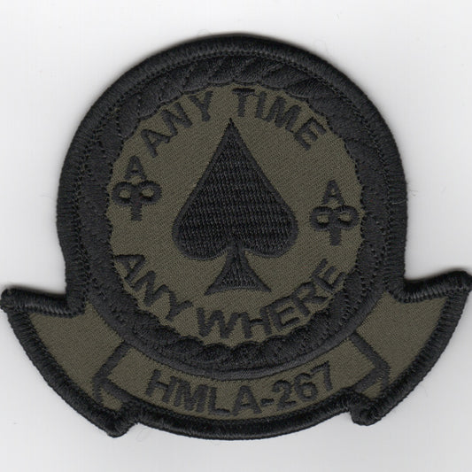 HMLA-267 Squadron Patch (Subd/Black)