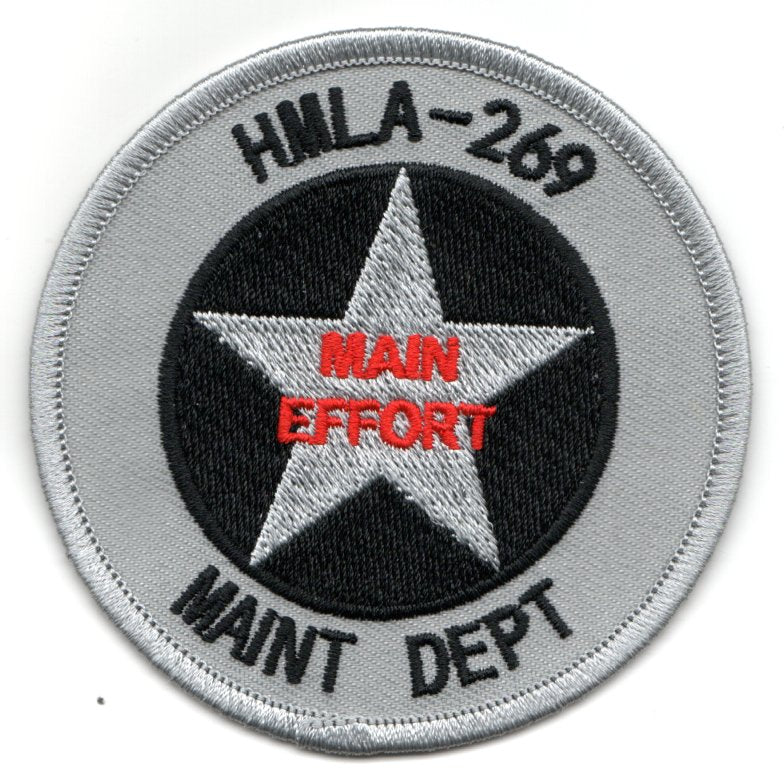 HMLA-269 'MAIN EFFORT Star' (Gray/Black)