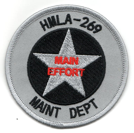 HMLA-269 'MAIN EFFORT Star' (Gray/Black)