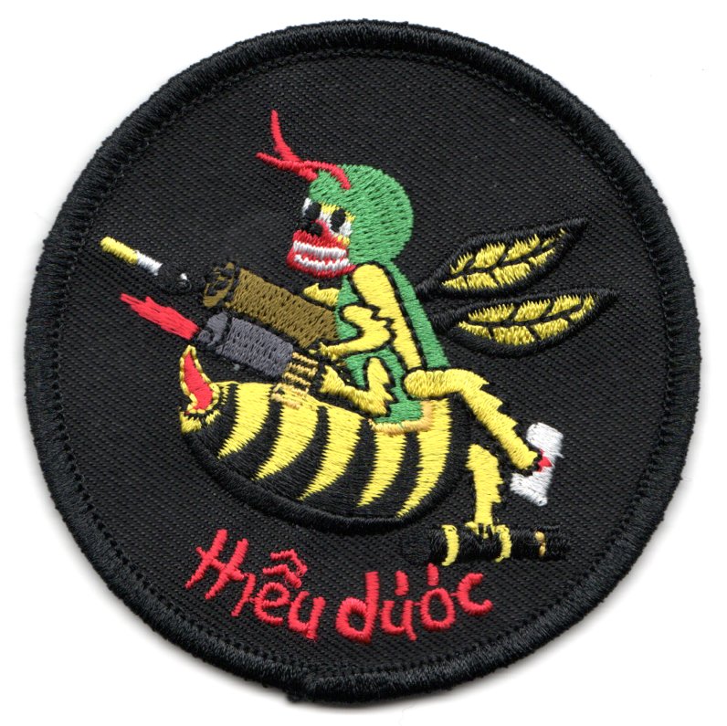 HMLA-367 'HIEU DUOC' Bullet (Plain/Black)