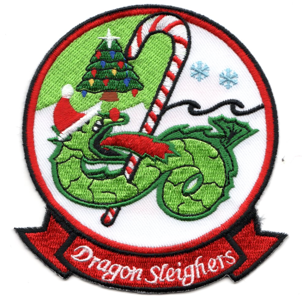 HSC-11 'Christmas' Squadron Patch