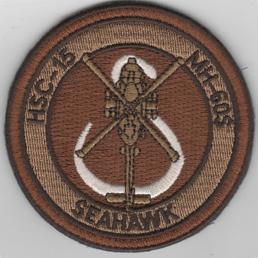 HSC-15 MH-60 Helo 'Bullet' Patch (Des)