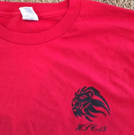 HSC-15 T-shirt (Red/Logo On Front)