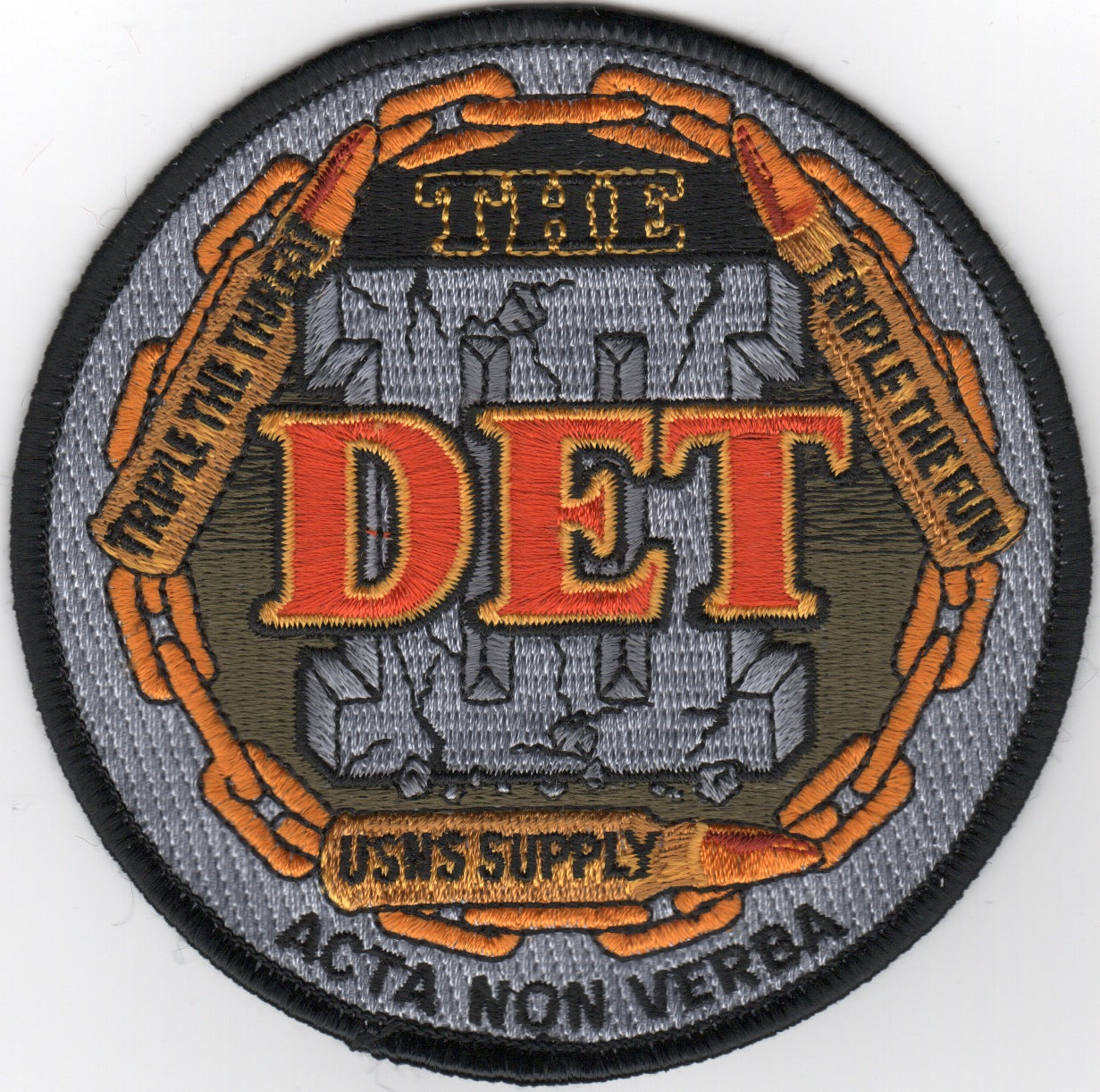 HSC-22/DET-3 'ACTA NON VERBA' Patch