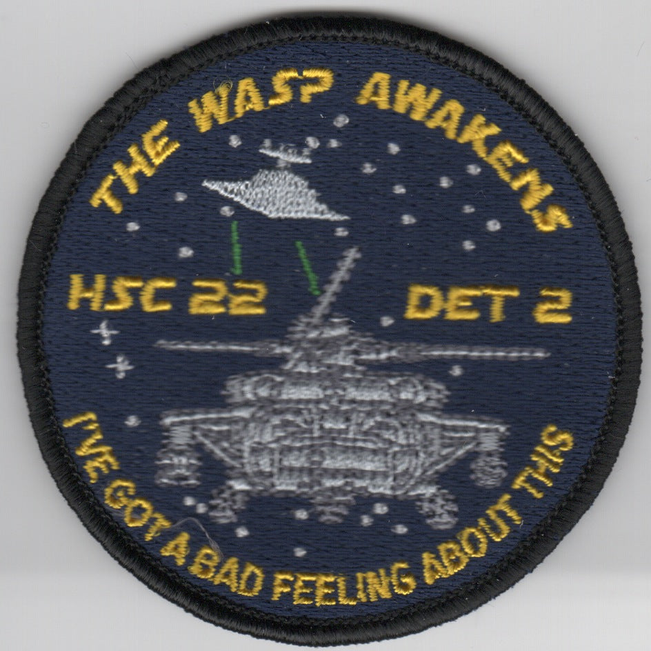 HSC-22/DET-2 'WASP AWAKENS' Patch