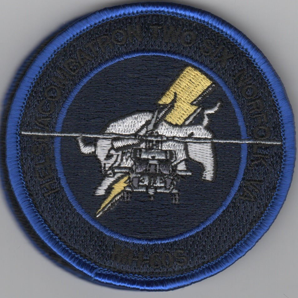 HSC-26 MH-60S Bullet (Black/Black Text)