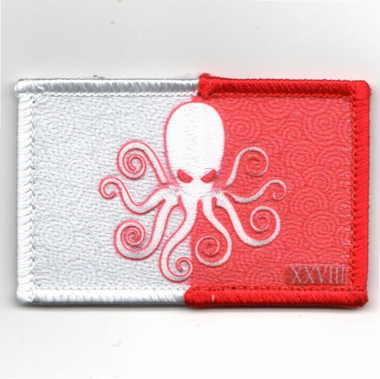 HSC-28 'NAUTICAL FLAG' Patch (Red/White
