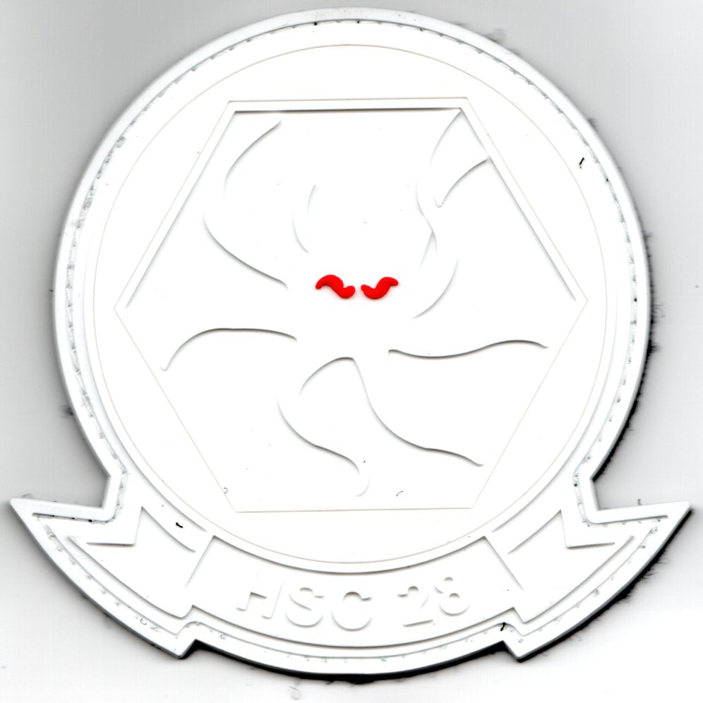 HSC-28 Squadron (White/RED EYES/PVC/V)