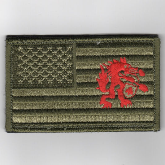 HSC-84 Flag w/Wolf (OCP)