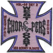 HSL-49 Det 2 Cross Patch