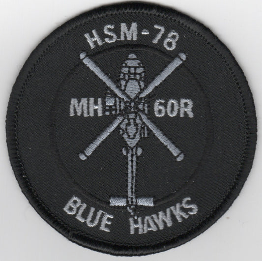 HSM-78 A/C 'Bullet' Patch (Black)