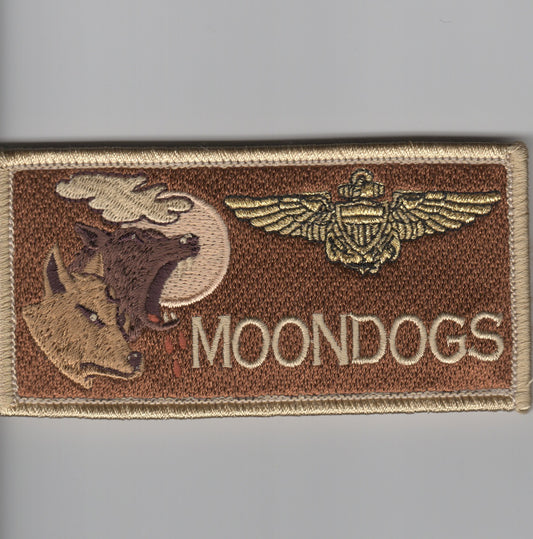 'MOONDOGS' Pilot Nametag ('REGULAR' Des)