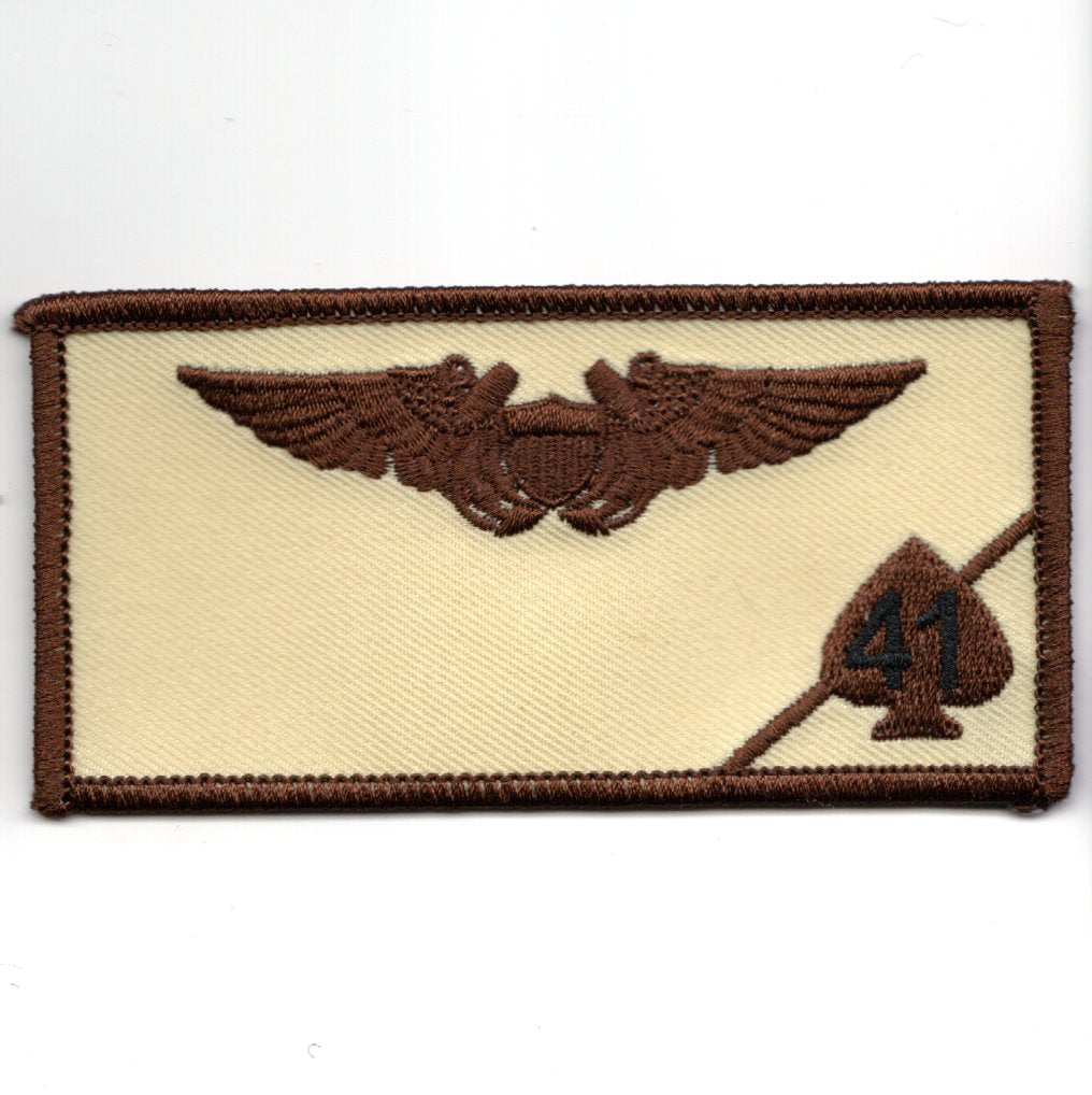 VFA-41 WSO Nametag (DESERT w/o F-18)