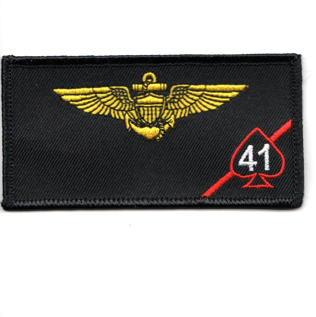 VFA-41 PILOT Nametag (Black Border w/o F-18)