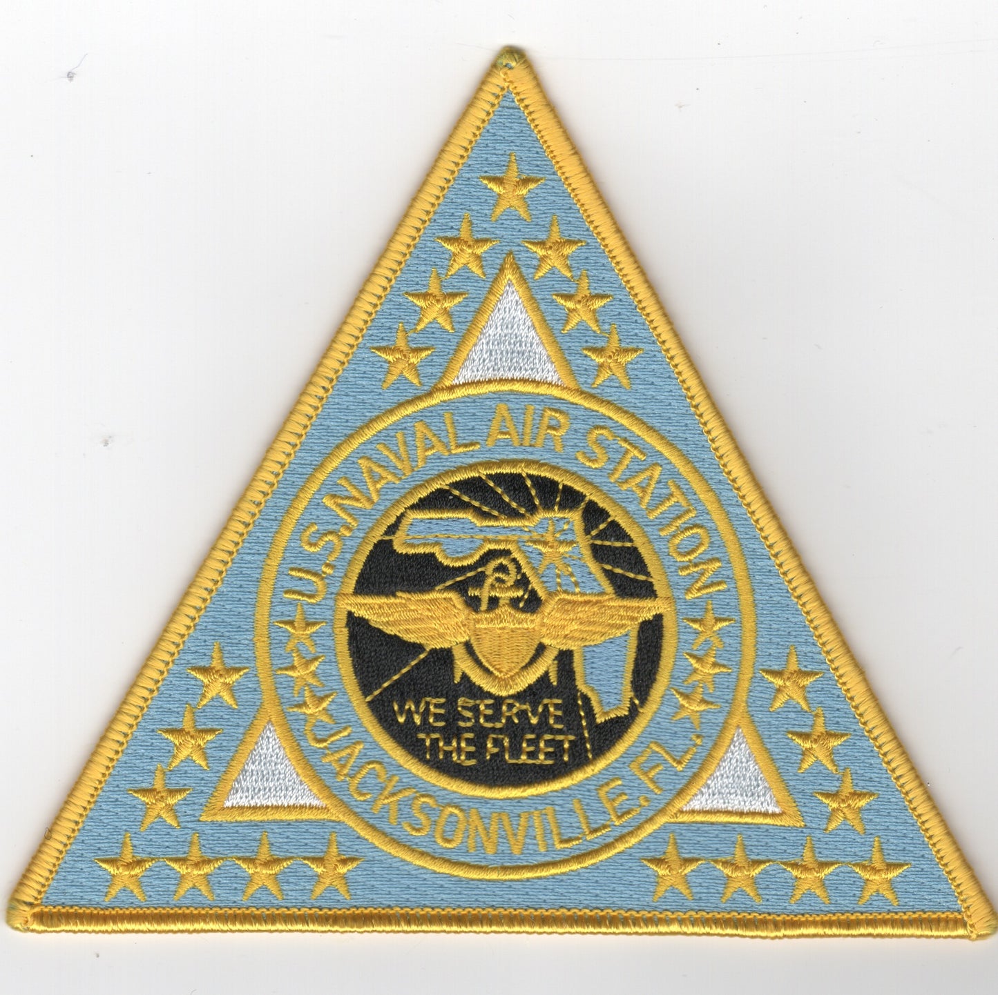 NAS Jacksonville Base Patch (Lt Blue)