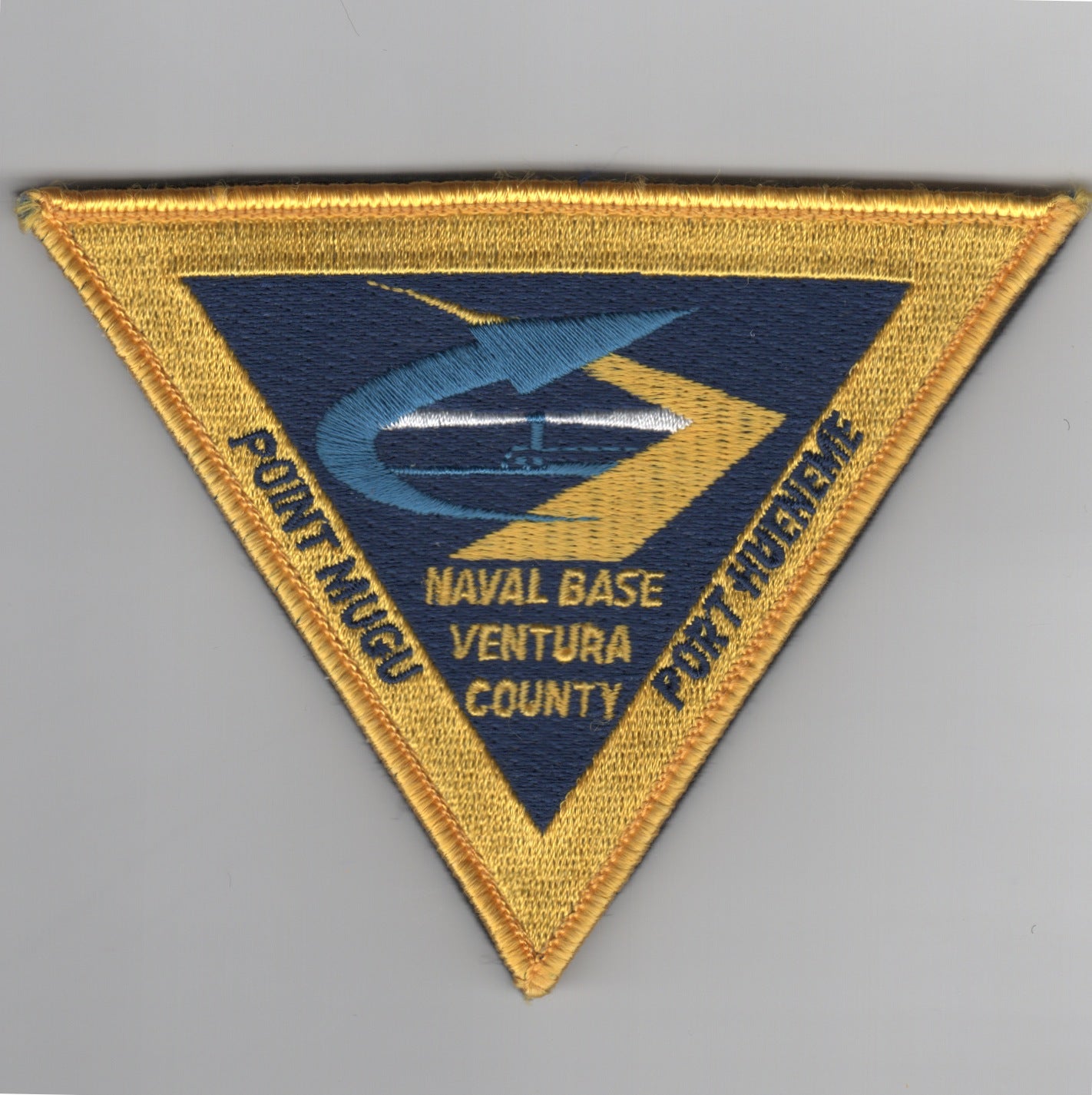 NAS Point Mugu/Port Hueneme Patch (Tri/Yellow)