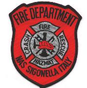 NAS Sigonella Fire Dept. Patch
