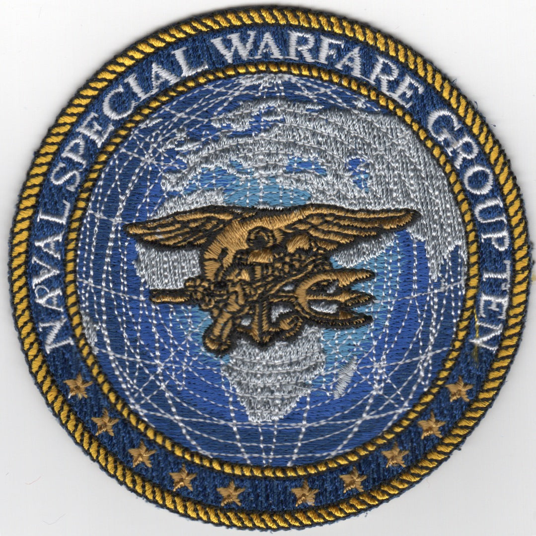 NAVSPECWARGROUP Patch (Blue/Round)