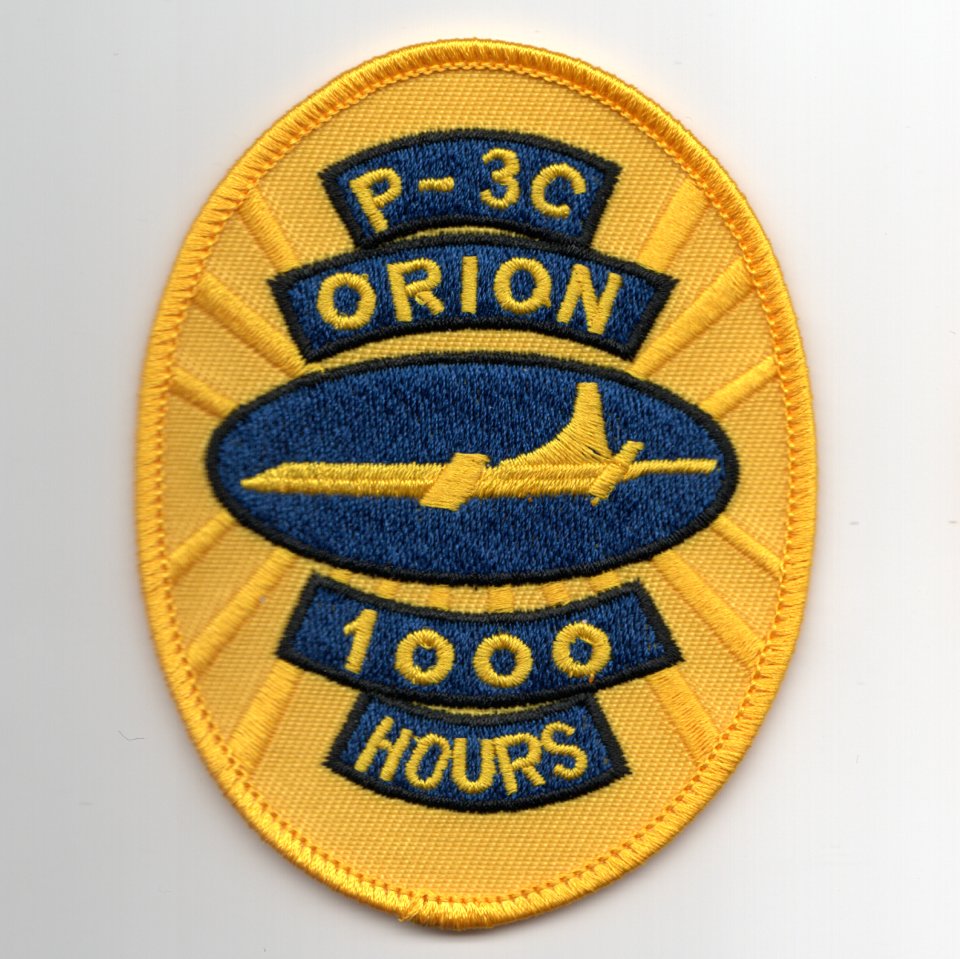 P-3C ORION *Hours* Patches (Set of 8)