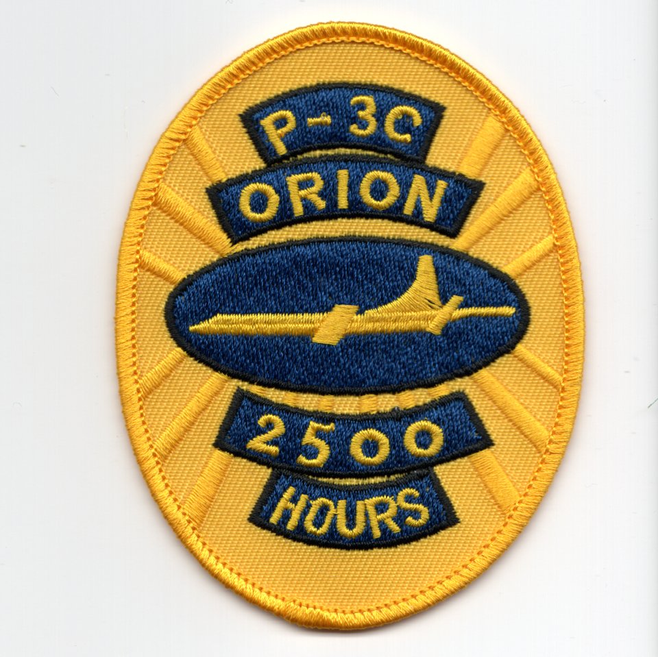 P-3C ORION *Hours* Patches (Set of 8)
