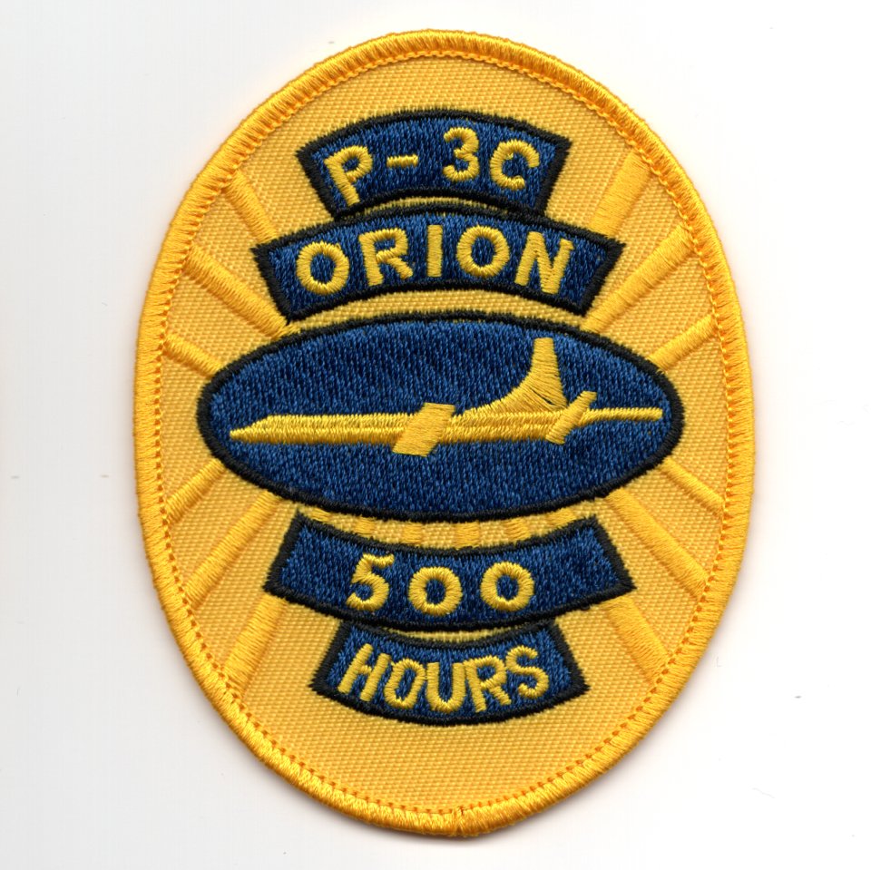P-3C ORION *Hours* Patches (Set of 8)