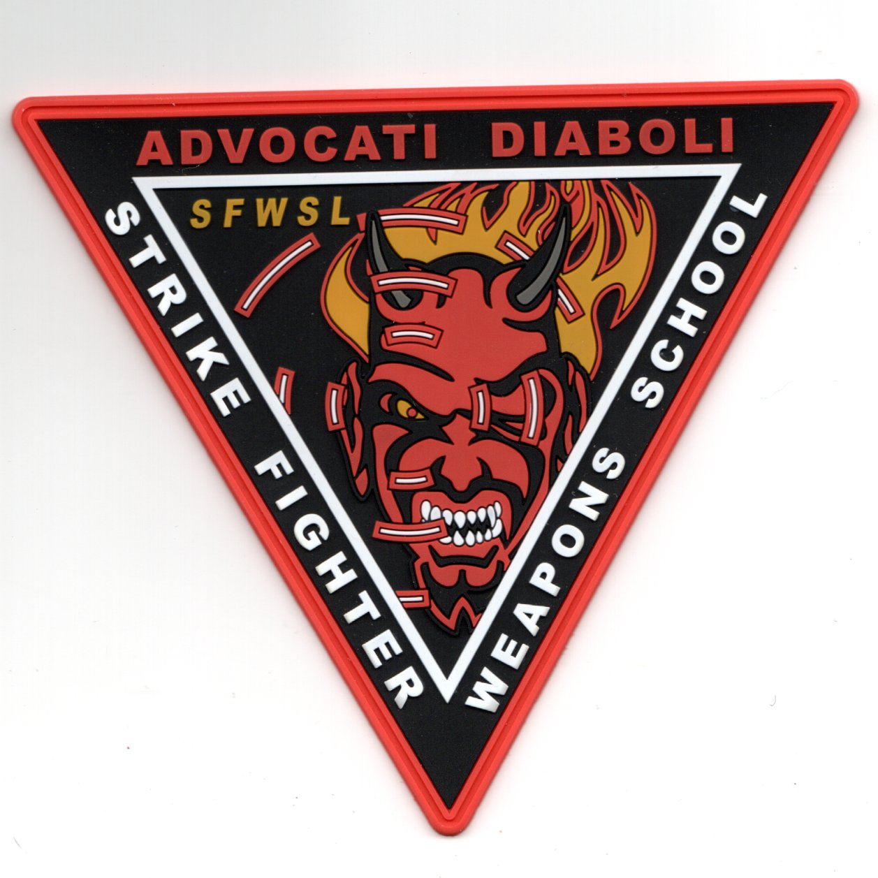 USN Strike Fighter Weapons School (RED Border/PVC)