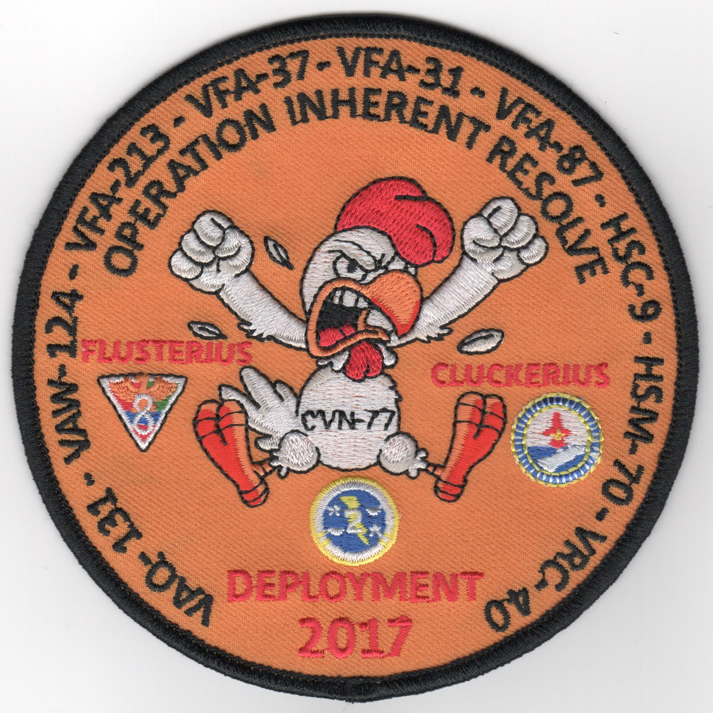 VAQ-131 2017 'OIR' ('Chicken'/Orange)
