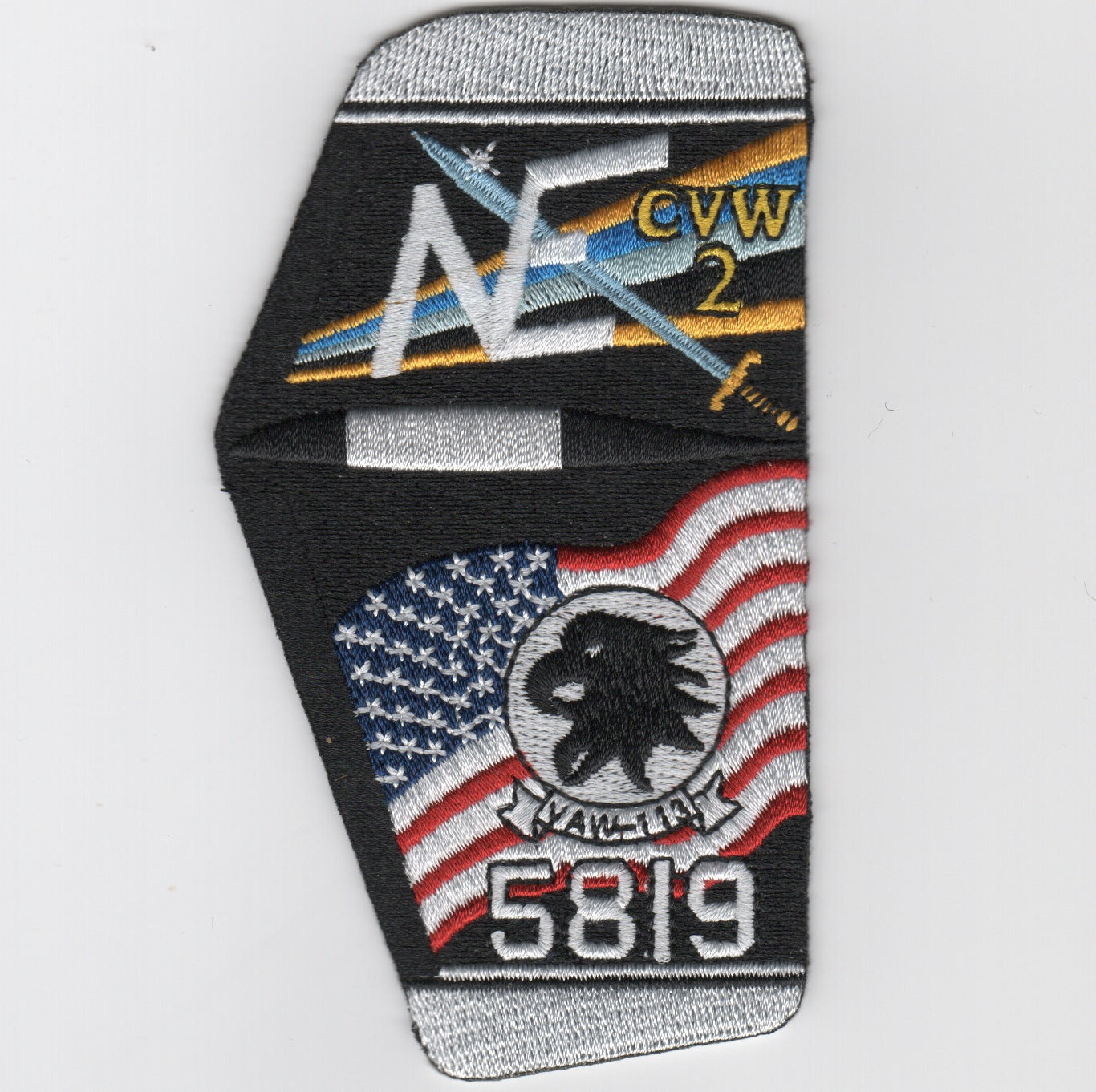 VAW-113 'E-2C Tail' Commemorative Patch (No Velcro)
