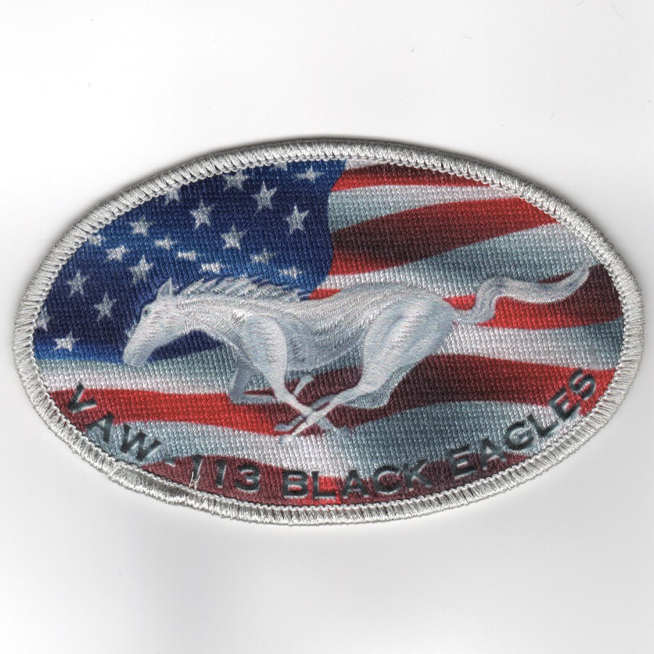 VAW-113 'HORSE' Oval (R/W/B)
