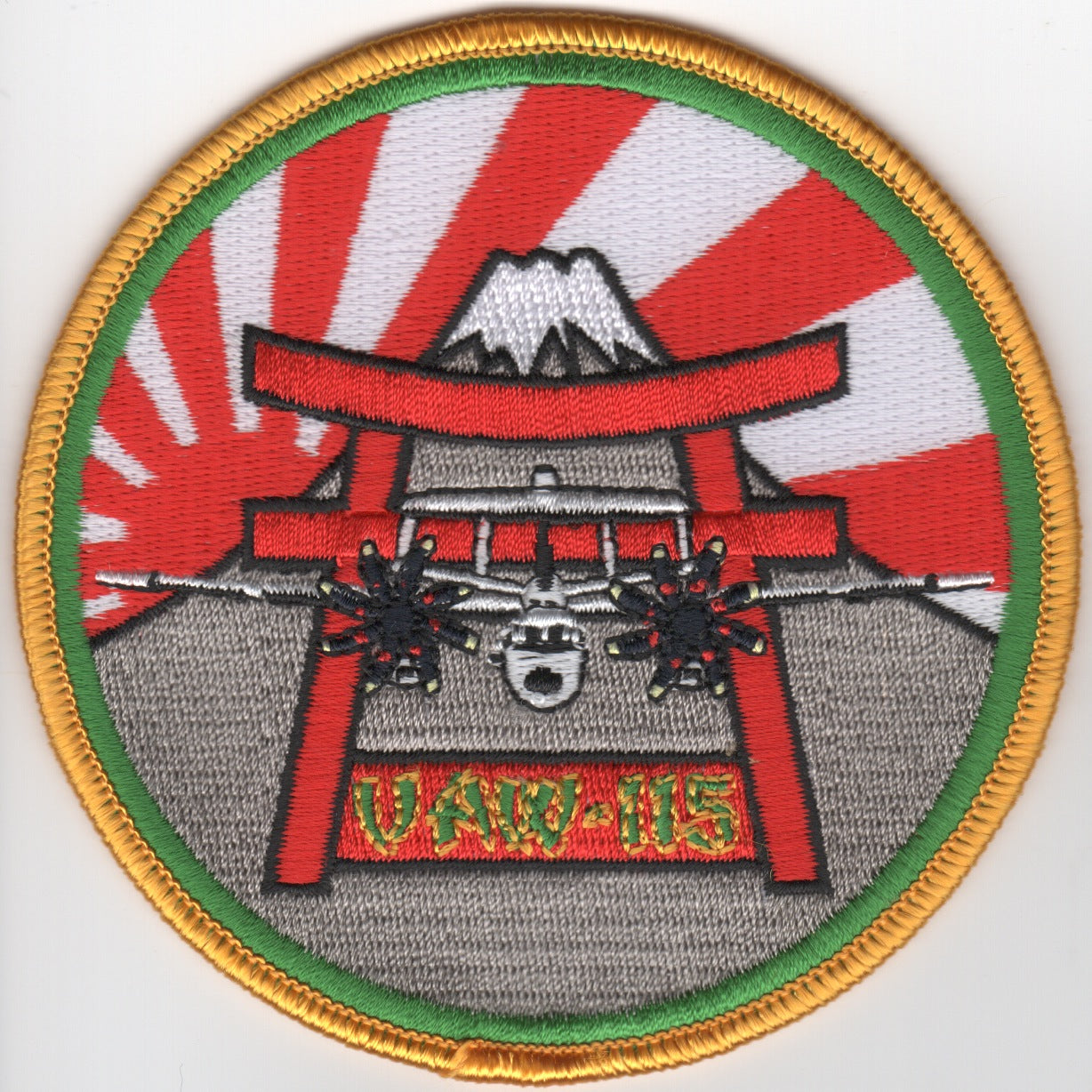 VAW-115 'E-2D/Mtn/Rising Sun' Patch