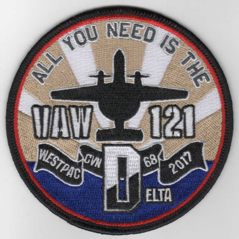 VAW-121 'NEED THE D' Cruise Patch
