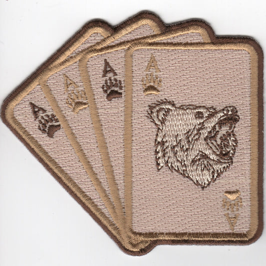 VAW-124 '4-Aces' Bear Patch (Des)