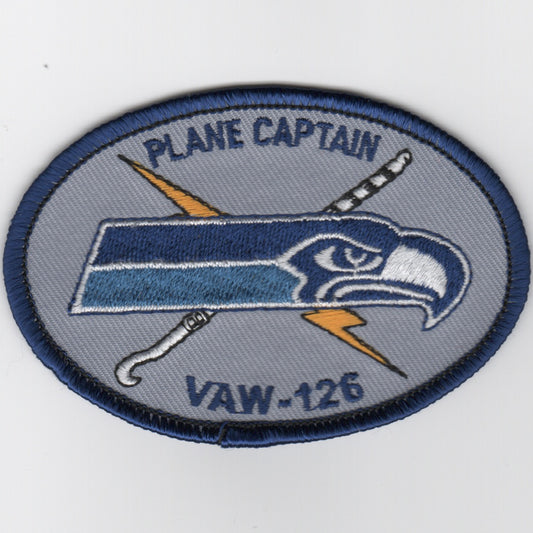 VAW-126 'Plane Captain' Patch (Oval)