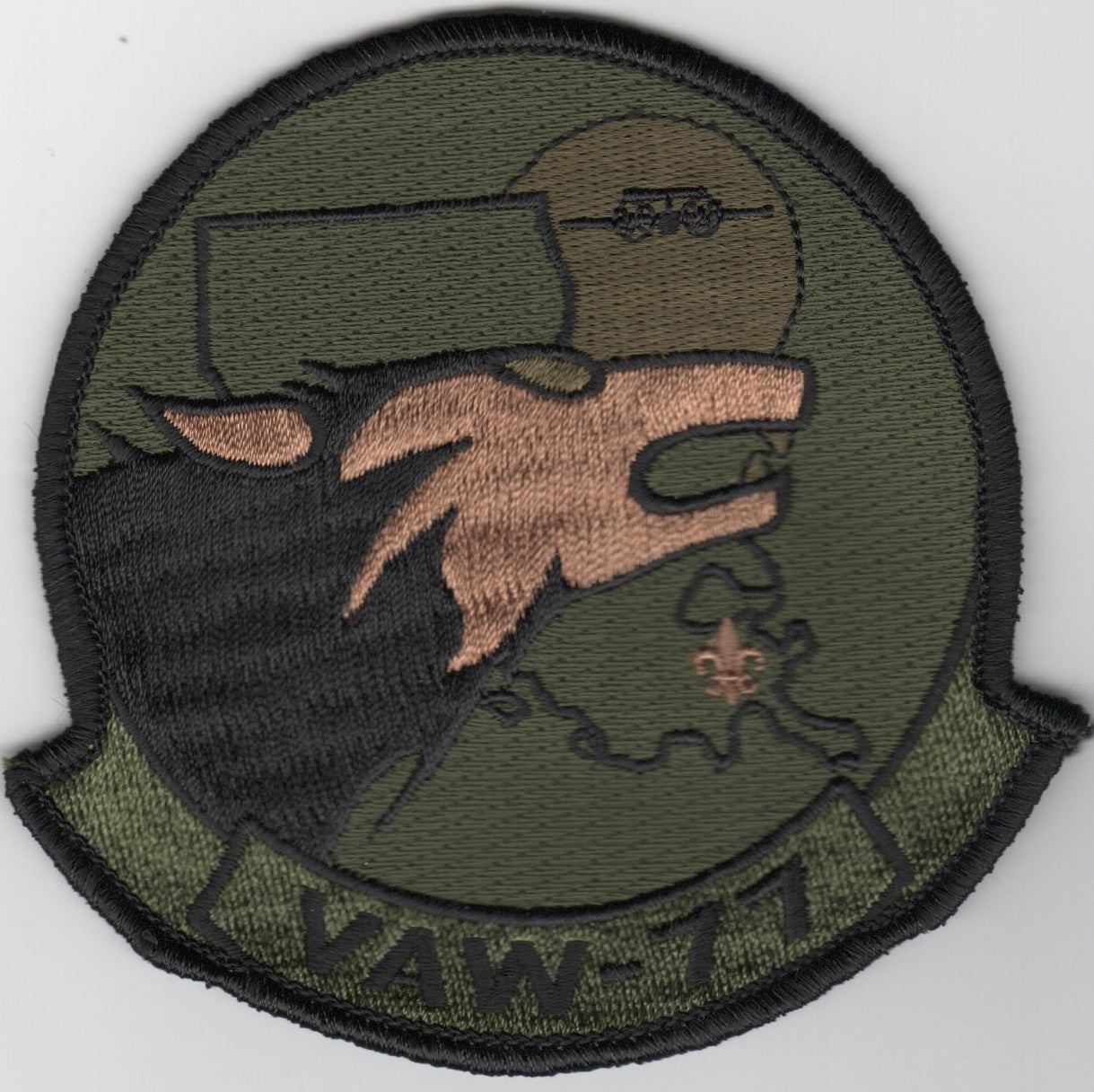 VAW-77 *E-2C in SUN* Sqdn Patch (Subd)