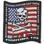 CVN-73/VF-103 OEF/OSW 2002 Cruise Patch
